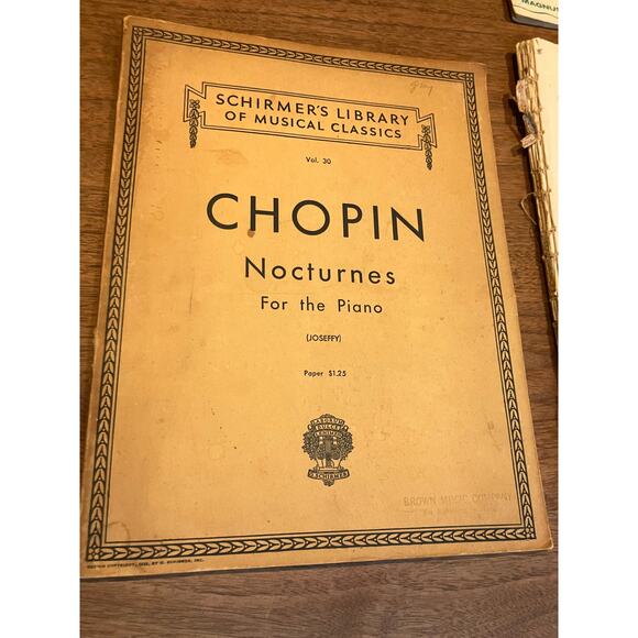 Vintage Piano Music Book Lot John Thompson Chopin Technic Is Fun Sheet Music 9 - Picture 13 of 16